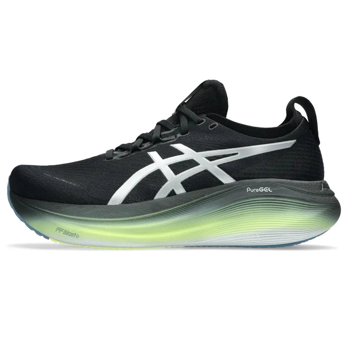 Tenis ASICS Gel Nimbus 27 Hombre Negro Running