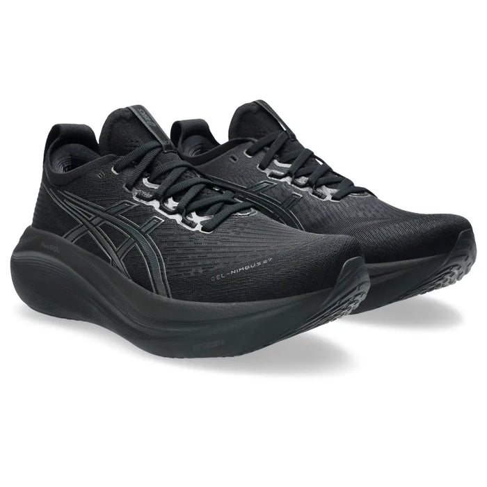 Tenis ASICS Gel Nimbus 27 Hombre Negro Running