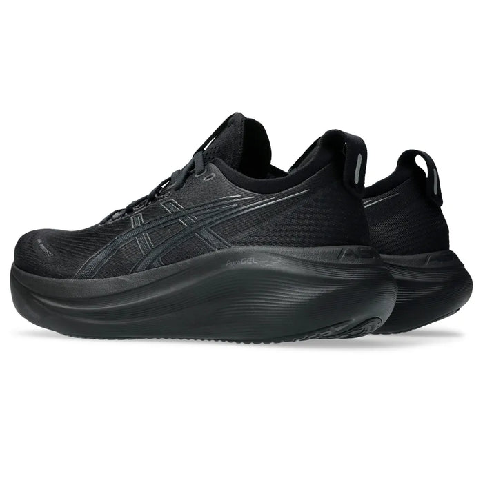Tenis ASICS Gel Nimbus 27 Hombre Negro Running