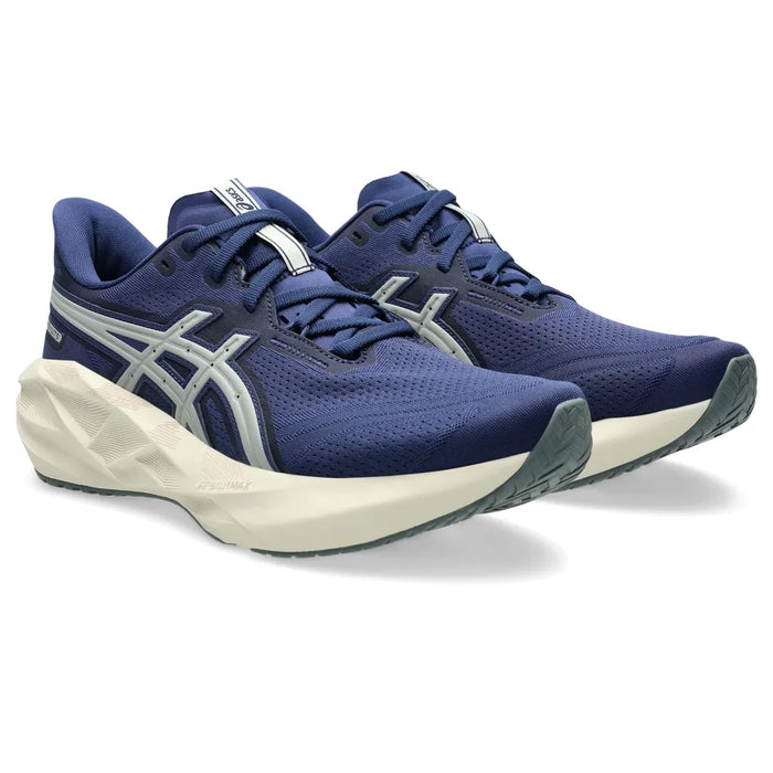 Tenis ASICS Novablast 5 Hombre Azul Running S/STOCK PLNC