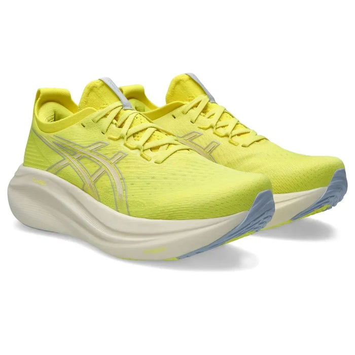 Tenis ASICS Gel Nimbus 27 Hombre Amarillo Running