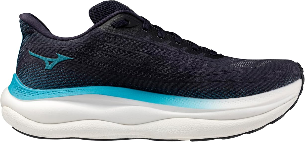 Tenis MIZUNO Wabe Sky 9 Hombre Negro Running