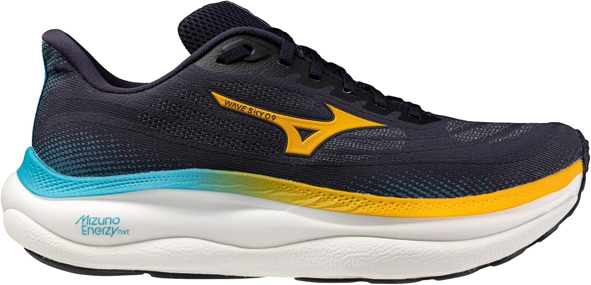Tenis MIZUNO Wabe Sky 9 Hombre Negro Running