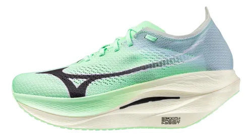 Tenis MIZUNO Wabe Rebellion Pro 3 Mujer Azul Running