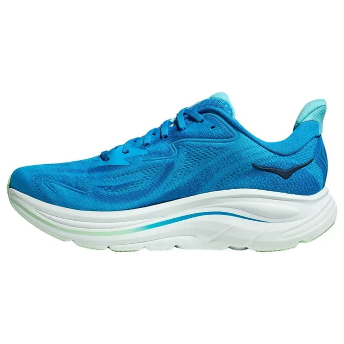Tenis HOKA Clifton 10 Hombre Azul Running