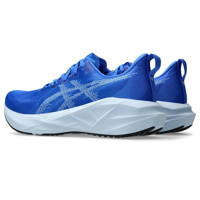 Tenis ASICS Novablast 5 Hombre Azul Running S/STOCK PLNC
