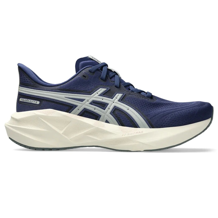 Tenis ASICS Novablast 5 Hombre Azul Running S/STOCK PLNC