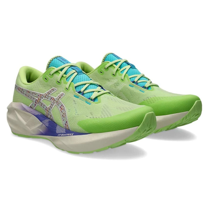 Tenis ASICS Novablast 5 Hombre Verde Running S/STOCK PLNC