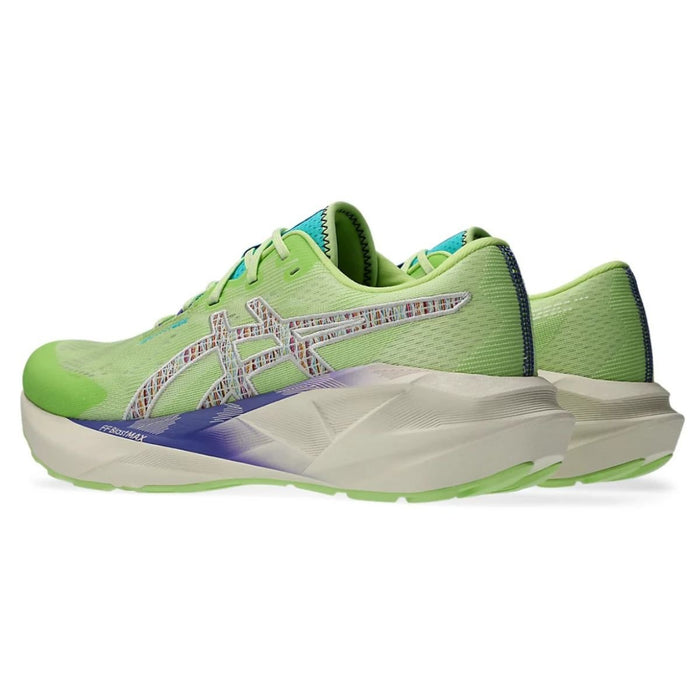 Tenis ASICS Novablast 5 Hombre Verde Running S/STOCK PLNC
