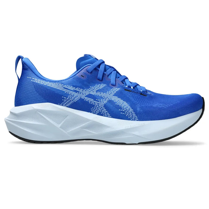 Tenis ASICS Novablast 5 Hombre Azul Running S/STOCK PLNC