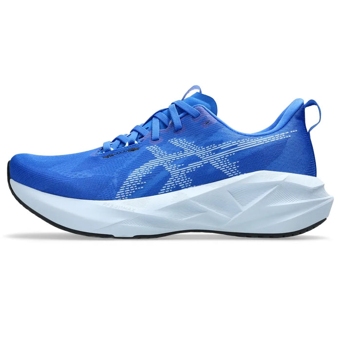 Tenis ASICS Novablast 5 Hombre Azul Running S/STOCK PLNC