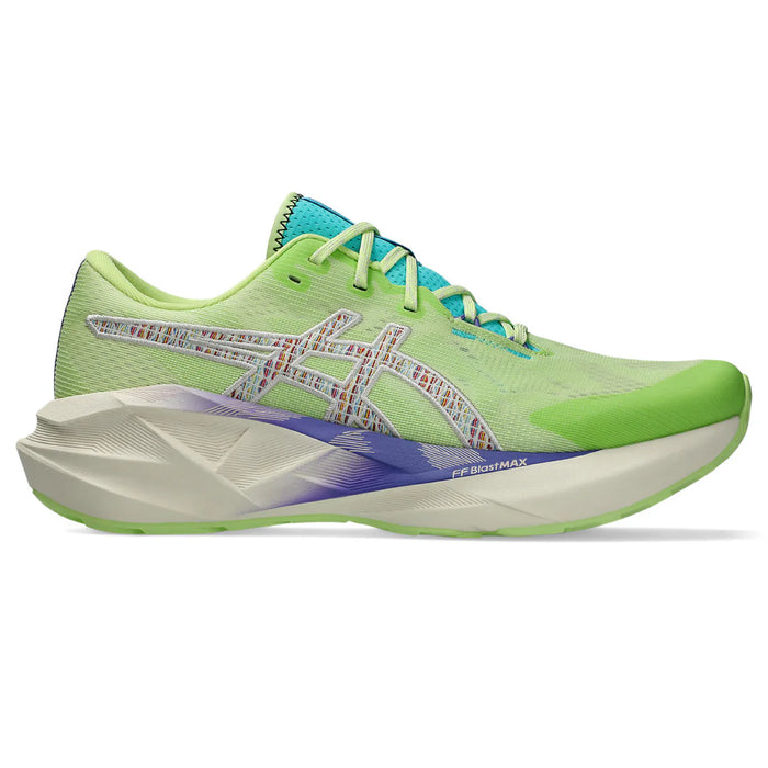 Tenis ASICS Novablast 5 Hombre Verde Running S/STOCK PLNC