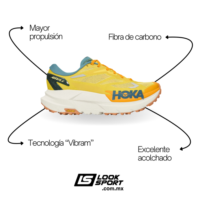 Tenis HOKA Mafate X Hombre Trail