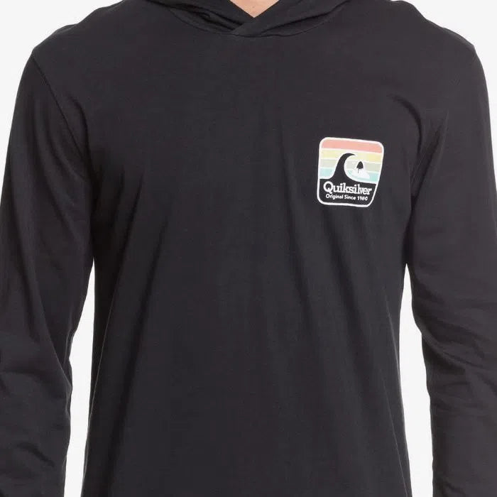 Sudadera Quiksilver Hombre Negro Cleanlineshd M Tees Kvj0 EQYZT05687KVJ0 - Look Sport 