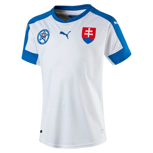 JERSEY PUMA SLOVAKIA HOME REP BLANCO NIÑOS 74865901