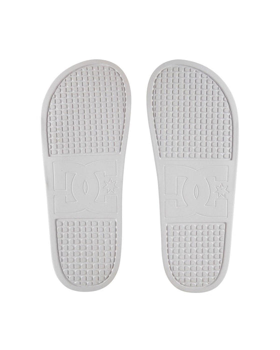 Sandalias Mujer DC Shoes Bolsa Slider Blanco ADJL100020WS4220 - Look Sport 