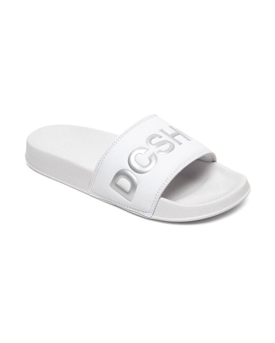 Sandalias Mujer DC Shoes Bolsa Slider Blanco ADJL100020WS4220 - Look Sport 