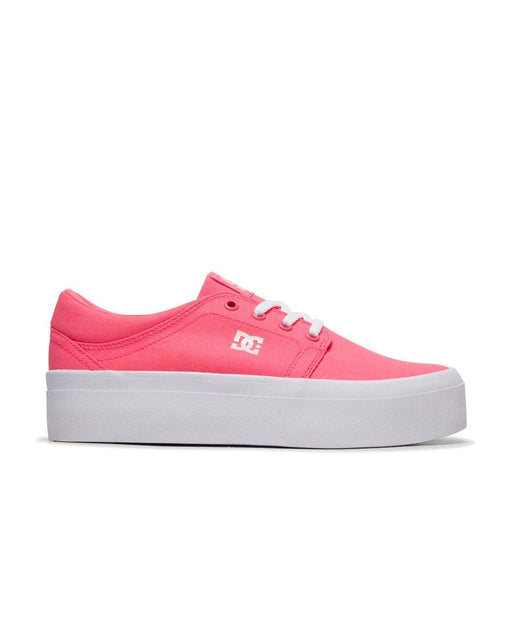 Tenis Mujer DC Shoes Trase Platform Tx Rosa ADJS300184674 - Look Sport 