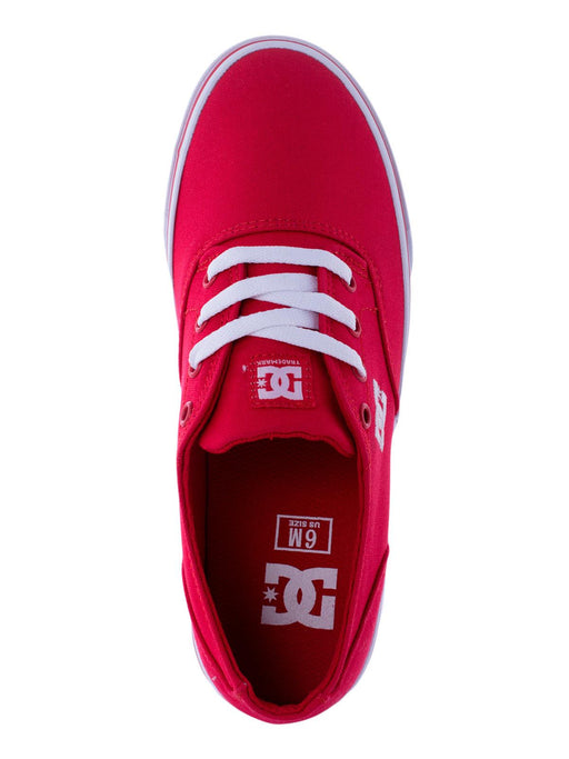 Tenis Unisex DC Shoes Flash 2 Tx Mx M Rojo ADYS300417RED - Look Sport 