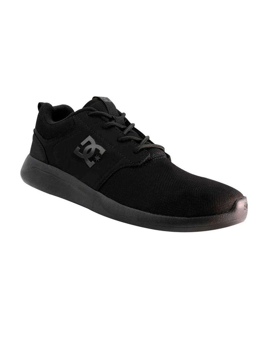 Tenis Hombre DC Shoes Midway Negro ADYS700136BLK - Look Sport 
