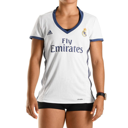 Playera Adidas Mujer Jersey Local Real Madrid Blanco AI5188 - Look Sport 