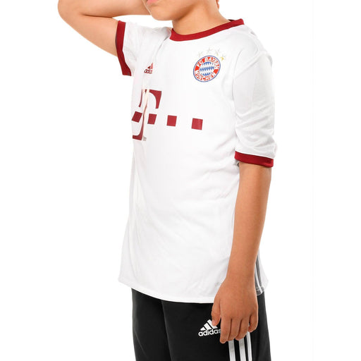 Jersey Adidas Bayer Munchen Visitante Blanco Niño AZ4667 - Look Sport 