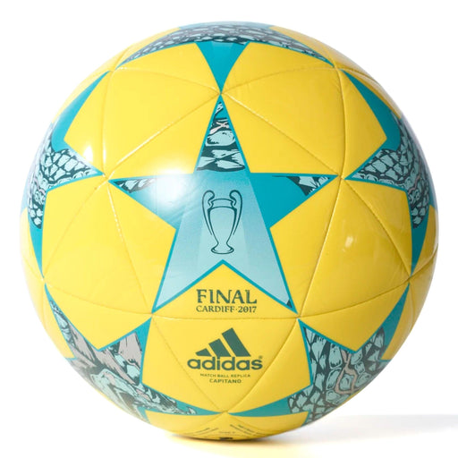 Balon Unisex Adidas Finale Cardiff Capitano Amarillo - Look Sport 