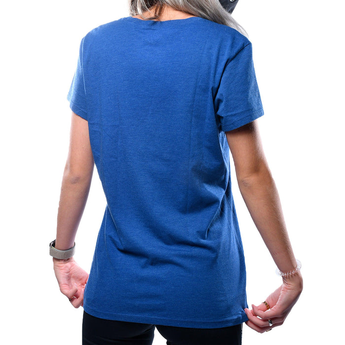Playera Mujer 47 Brand Los Angeles Dodgers Azul - Look Sport 