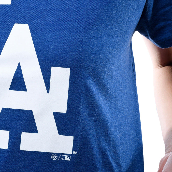 Playera Mujer 47 Brand Los Angeles Dodgers Azul - Look Sport 