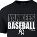 Playera Hombre 47 Brand New York Yankees Negro - Look Sport 