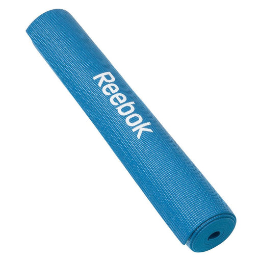 Tapete Yoga Reebok Unisex Mat 4mm Azul B78444 - Look Sport 