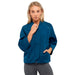 Chamarra Adidas Mujer Bomber Manga Ancha Azul BP9354 - Look Sport 