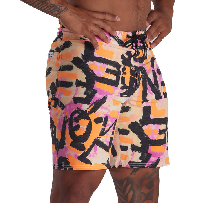 Short Quiksilver Warpaint Boardshort 18 Hombre Naranja EQYBS04255NPM6 - Look Sport 