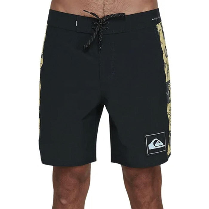Traje De Baño Quiksilver Highline Strange Patterns 18 Hombre Negro EQYBS04258KVJ0 - Look Sport 