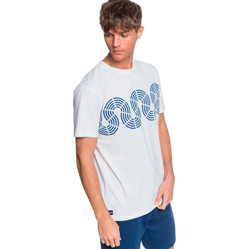 Playera Quiksilver Hombre Blanco Mtkconnectedtee M EQYKT04015WBB0 - Look Sport 