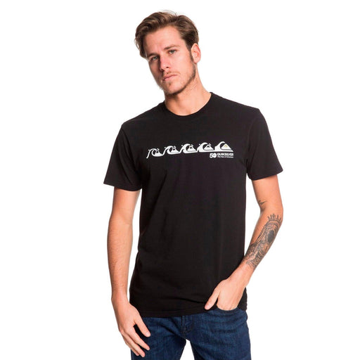 Playera Quiksilver Evo Tee Hombre Negro EQYZT05335KVJ0 - Look Sport 