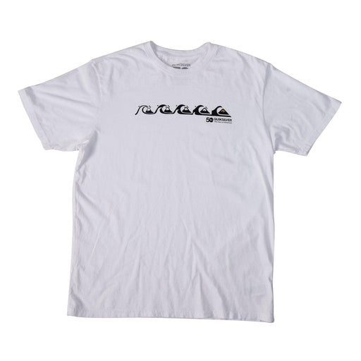 Playera Quiksilver Evo Tee Hombre Blanco EQYZT05335WBB0 - Look Sport 
