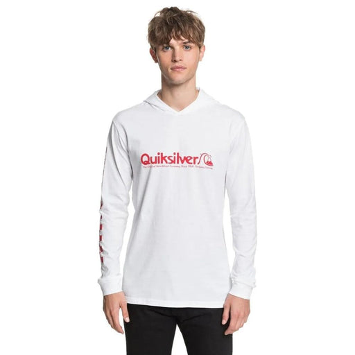 SUDADERA QUIKSILVER CHECKERS MATE HOODIE HOMBRE BLANCO EQYZT05448WBB0 - Look Sport 