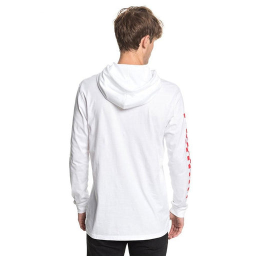 SUDADERA QUIKSILVER CHECKERS MATE HOODIE HOMBRE BLANCO EQYZT05448WBB0 - Look Sport 