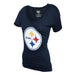Playera Mujer 47 Brand Pittsburgh Steelers Azul - Look Sport 