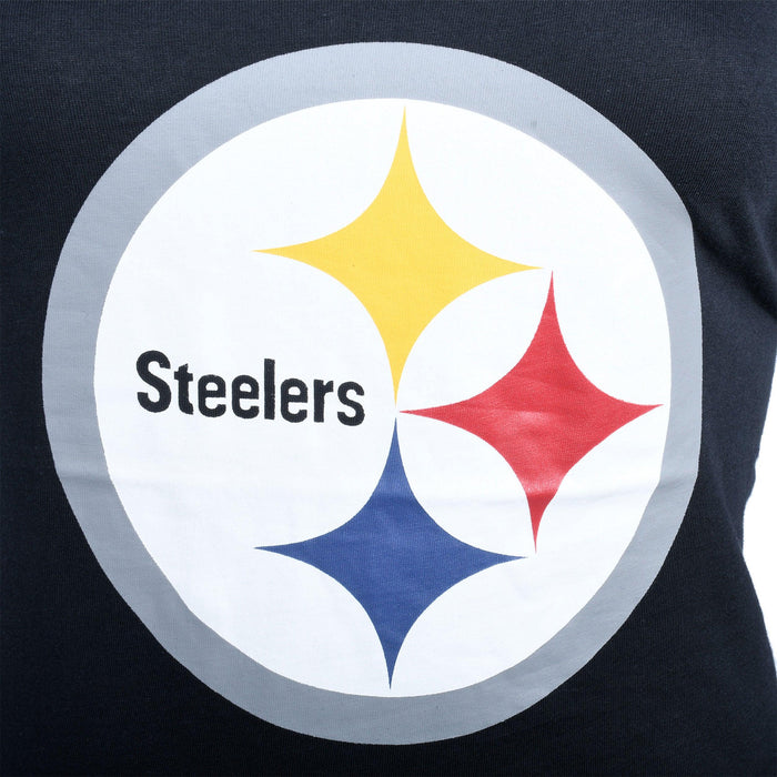 Playera Mujer 47 Brand Pittsburgh Steelers Azul - Look Sport 