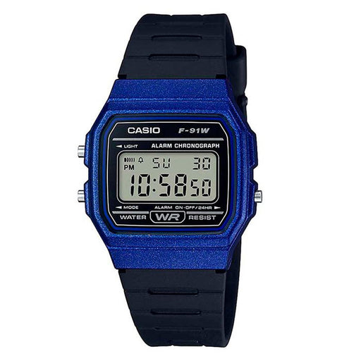 RELOJ CASIO CORE  AZUL UNISEX F91WM2ACF - Look Sport 