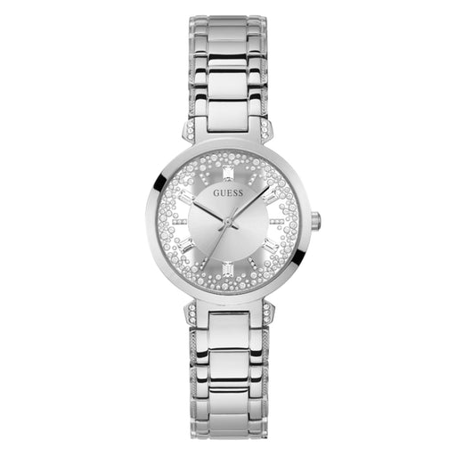 RELOJ GUESS MUJER PLATEADO CRYSTAL CLEAR GW0470L1