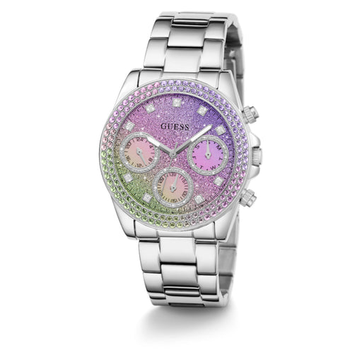 RELOJ GUESS MUJER PLATEADO SOL GW0483L1