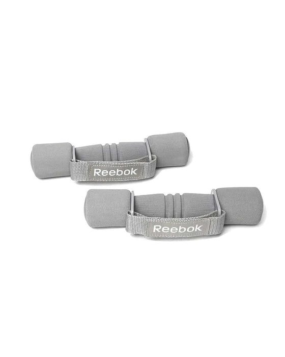 Mancuernas Unisex Reebok Grip Dumb Gris - Look Sport 
