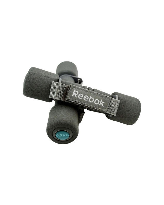 Mancuernas Unisex Reebok Grip Dumb Gris - Look Sport 
