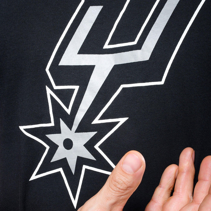 Playera Hombre 47 Brand San Antonio Spurs Negro - Look Sport 