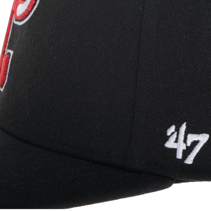 Gorra Unisex 47 Brand Chicago Bulls Negro - Look Sport 