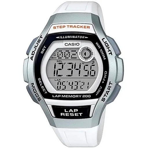Reloj Casio Mujer Plateado Runners Lifestyle Lws2000hc7avcf