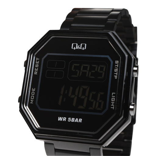 Reloj Unisex Q&Q Clasico Negro - Look Sport 